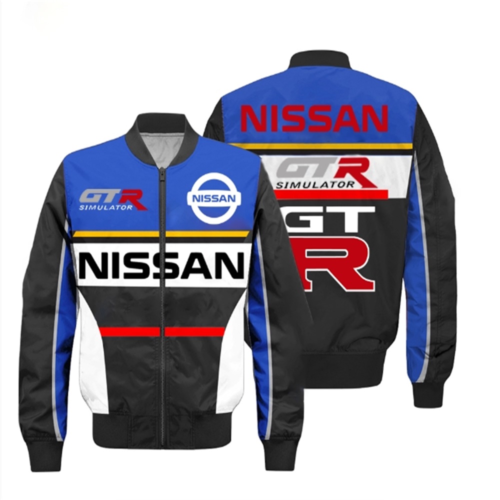 Cycling Commuter Jacket - Mode Nissan-logojas uit 2025 - heren