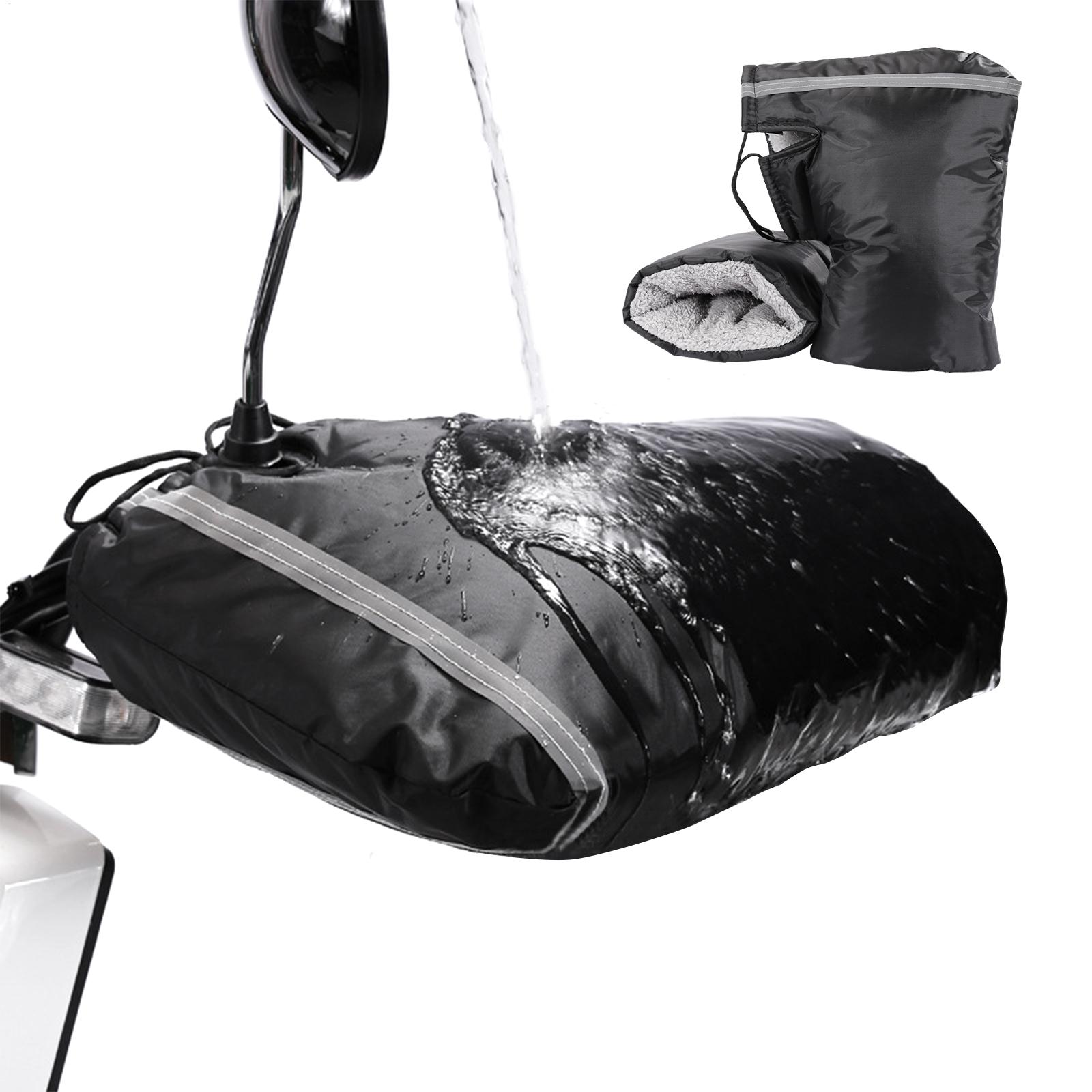 Winter Cycling Commute Gear - Stuurwanten Winterfietsuitrusting Fietsstuurhoes Warme waterdichte winterfietshandschoenen