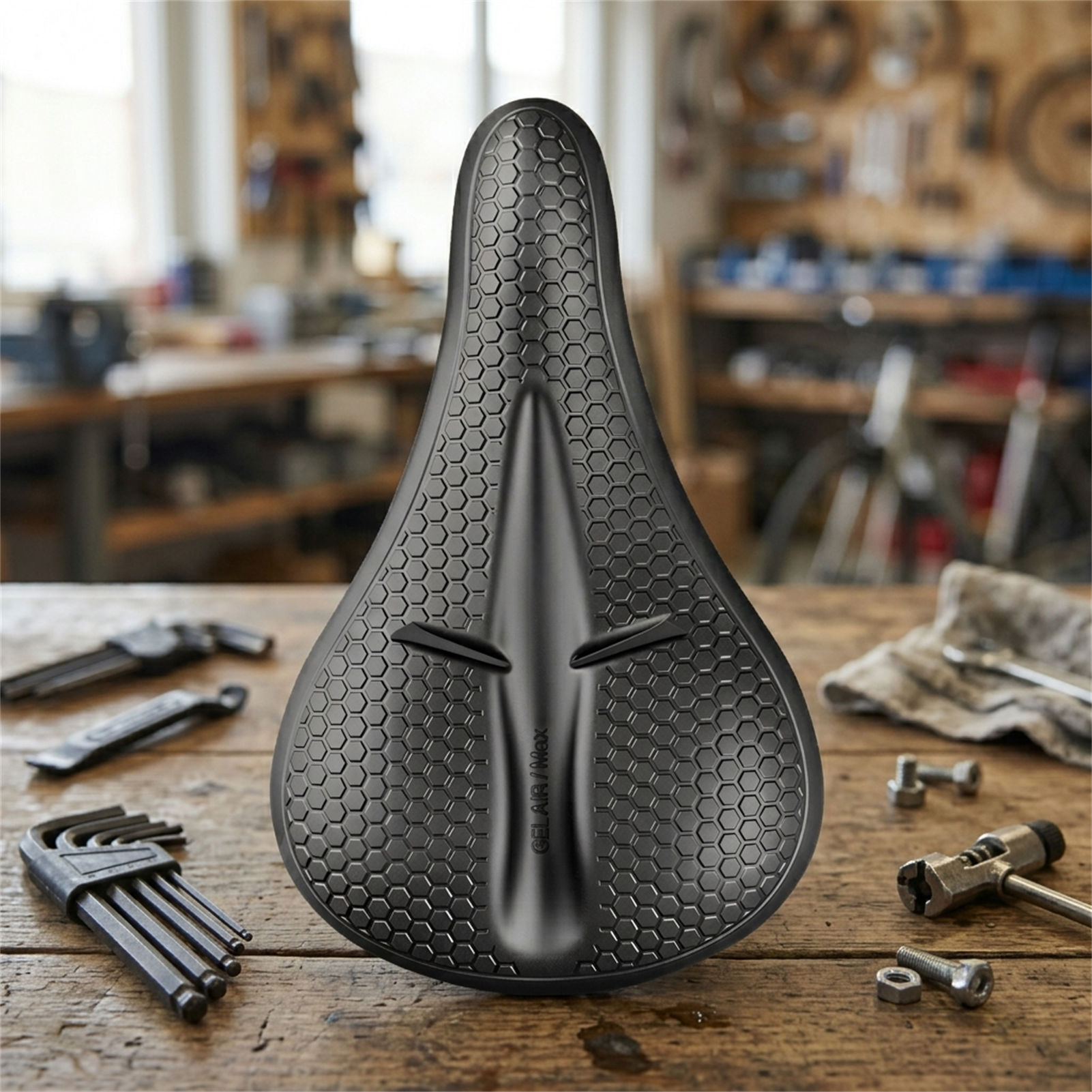 Cycling Commuter - Siliconen fietszadelhoes verdikt anti-pijnbestendig waterdicht mountainbike-fietsaccessoire