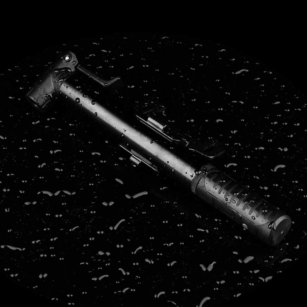 Bike Pump Frame Mount - Draagbare fietspomp van aluminiumlegering, plastic mini-fietspomp