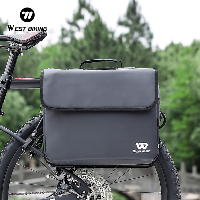 Panniers Waterproof Rear - WEST BIKING 36L Grote Capaciteit Fiets