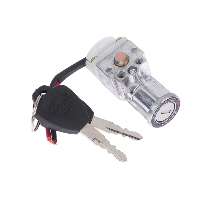 Commuter Bike Lock - 1x Batterijslot 2x Sleutel Groter Hoofdtype