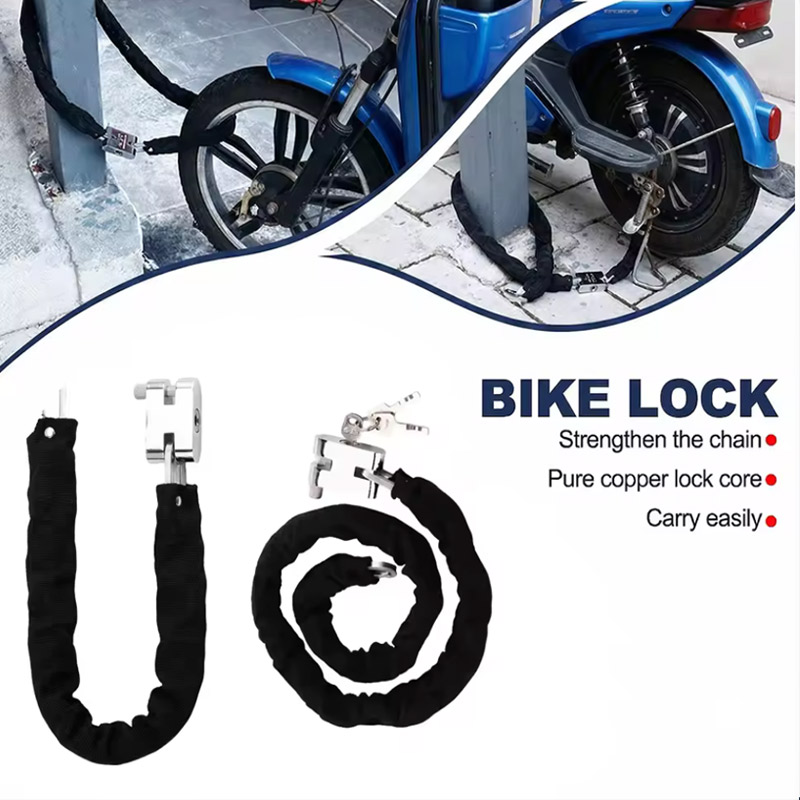Commuter Bike Lock - 1.2M 2M 3M Motorfiets Fiets Slot