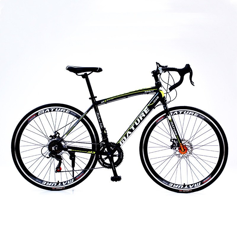 Cycling Commute Speed - Lichtgewicht racefiets 21 versnellingen, dubbele schijfremmen,