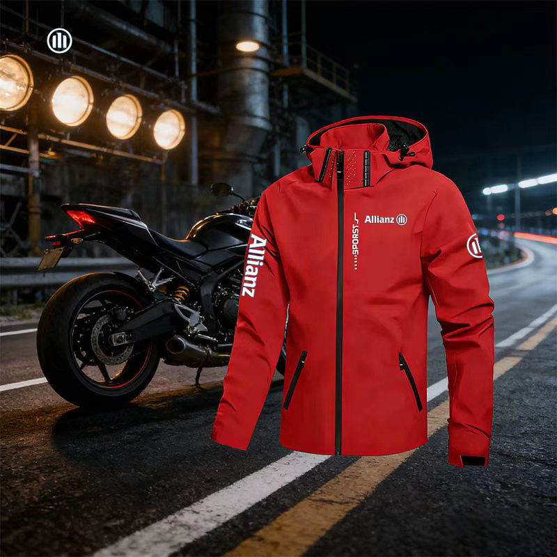 Cycling Commuter Jacket - 2026 Allianz Logo Heren Outdoor Casual