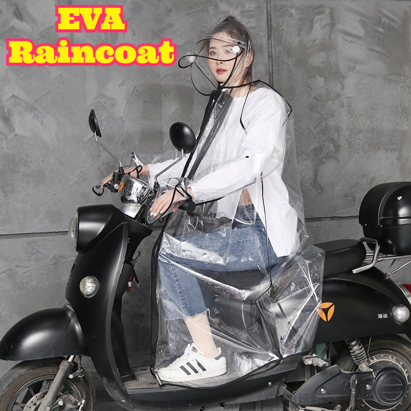 Transparante EVA regenponcho m - Cycling Commute In Rain recensie en prijs