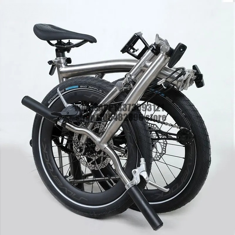 18 inch titaniumlegering vouwf - Cycling Commute Speed recensie en prijs
