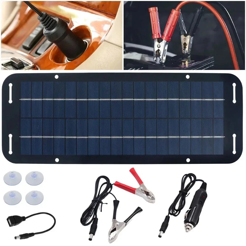 12V zonnepaneelset IP65 waterd - Usb Charger Dynamo recensie en prijs