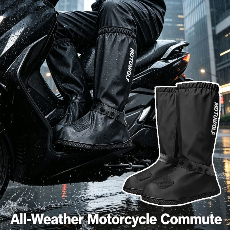Outdoor reisregenhoesjes voor  - Cycling Commute In Rain recensie en prijs