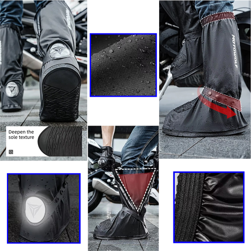 Outdoor reisregenhoesjes voor  - Cycling Commute In Rain recensie en prijs