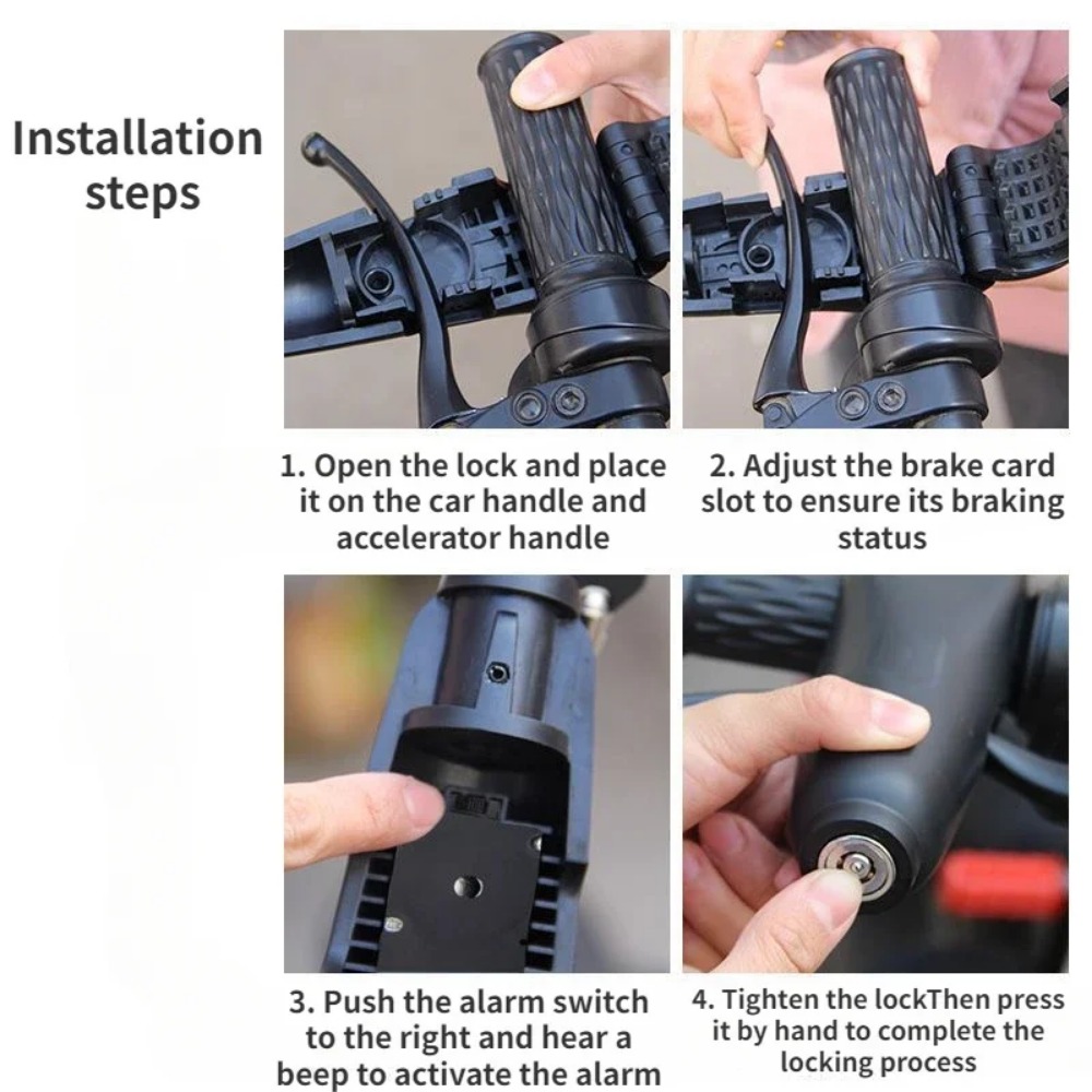 110dB motorfiets stuuralarm sl - Commuter Bike Lock recensie en prijs