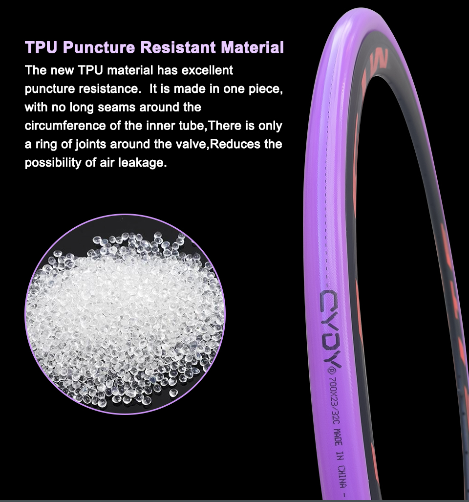 46g CYDY TPU Grindfiets Binnen - Inner Tube 700C recensie en prijs