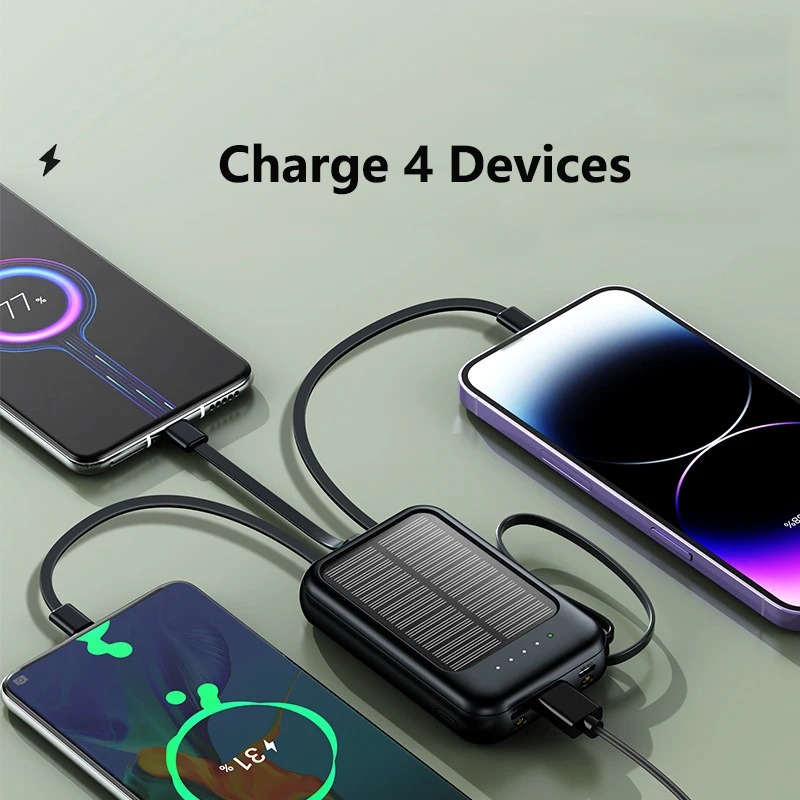 VIVO 50000 mAh Zonne-energieba - Usb Charger Dynamo recensie en prijs
